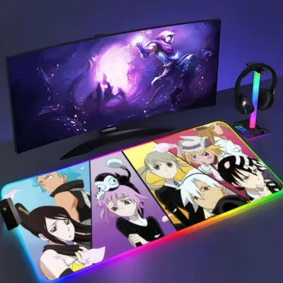 Soul Eater RGB Kawaii Gaming Mousepad