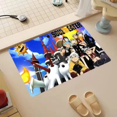 Anime Soul Eater Dark Design Bath Mat