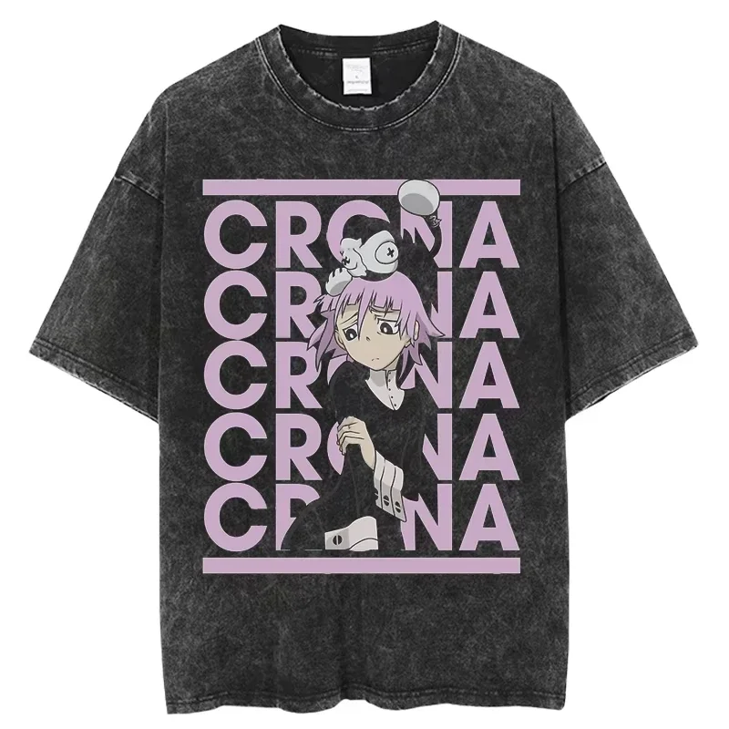 Soul Eater Gothic Mineral Wash T-Shirt