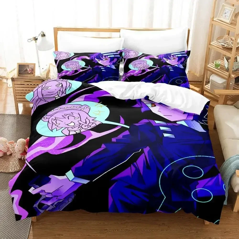 Soul Eater Purple Moon Battle Bedding Set