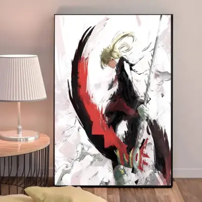 Soul Eater Maka Albarn Battle Wall Art