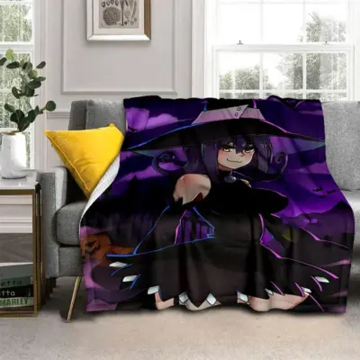 Soul Eater Soft Dark Flannel Artwork Throw Blanket