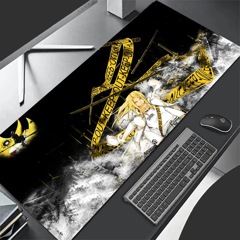 Soul Eater Gothic Character Artwork Large Mouse Pad