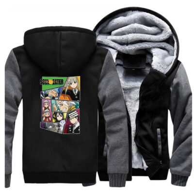 New Soul Eater Anime Fleece Jacket