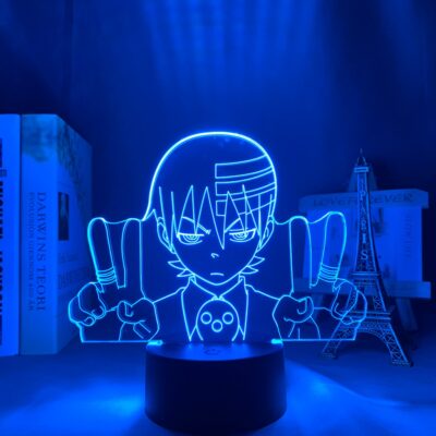 Soul Eater Death The Kid Anime Led Lamp