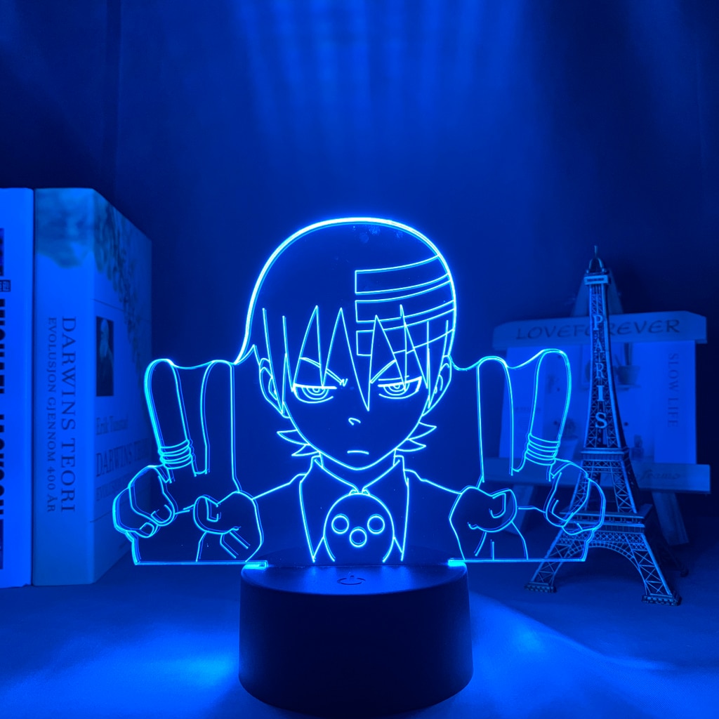 Soul Eater Death The Kid Anime Led Lamp