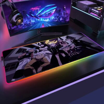 Soul Eater Eerie Gothic RGB Mousepad