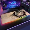 Soul Eater Mouse Pad RGB Mousepad Keyboard Gaming Carpet Backlit Mat Computer Pc Gaming Table Gamer - Soul Eater Shop