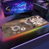 Soul Eater Mouse Pad RGB Mousepad Keyboard Gaming Carpet Backlit Mat Computer Pc Gaming Table Gamer 11 - Soul Eater Shop