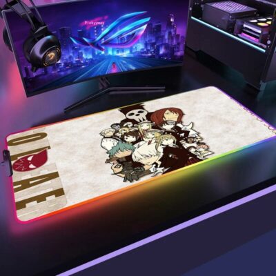 Soul Eater Occult Artwork RGB Mousepad