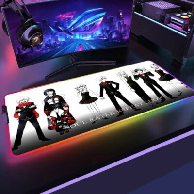 Soul Eater Macabre Anime RGB Mousepad