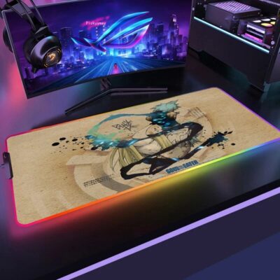 Soul Eater Edgy Anime RGB Mousepad
