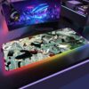 Soul Eater Mouse Pad RGB Mousepad Keyboard Gaming Carpet Backlit Mat Computer Pc Gaming Table Gamer 18 - Soul Eater Shop