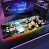 Soul Eater Mouse Pad RGB Mousepad Keyboard Gaming Carpet Backlit Mat Computer Pc Gaming Table Gamer 21 - Soul Eater Shop