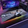 Soul Eater Mouse Pad RGB Mousepad Keyboard Gaming Carpet Backlit Mat Computer Pc Gaming Table Gamer 22 - Soul Eater Shop