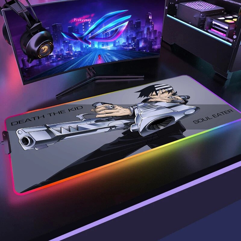Soul Eater Death The Kid RGB Mousepad