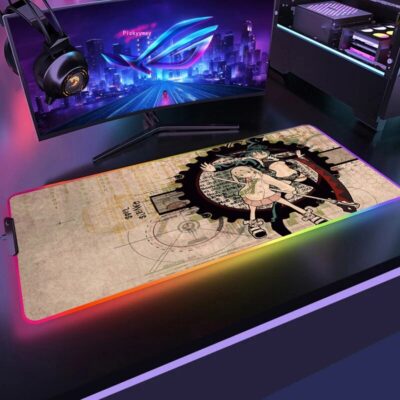 Maka Albarn Gothic Soul Eater RGB Mousepad