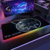 Soul Eater Mouse Pad RGB Mousepad Keyboard Gaming Carpet Backlit Mat Computer Pc Gaming Table Gamer 5 - Soul Eater Shop