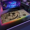 Soul Eater Mouse Pad RGB Mousepad Keyboard Gaming Carpet Backlit Mat Computer Pc Gaming Table Gamer 6 - Soul Eater Shop