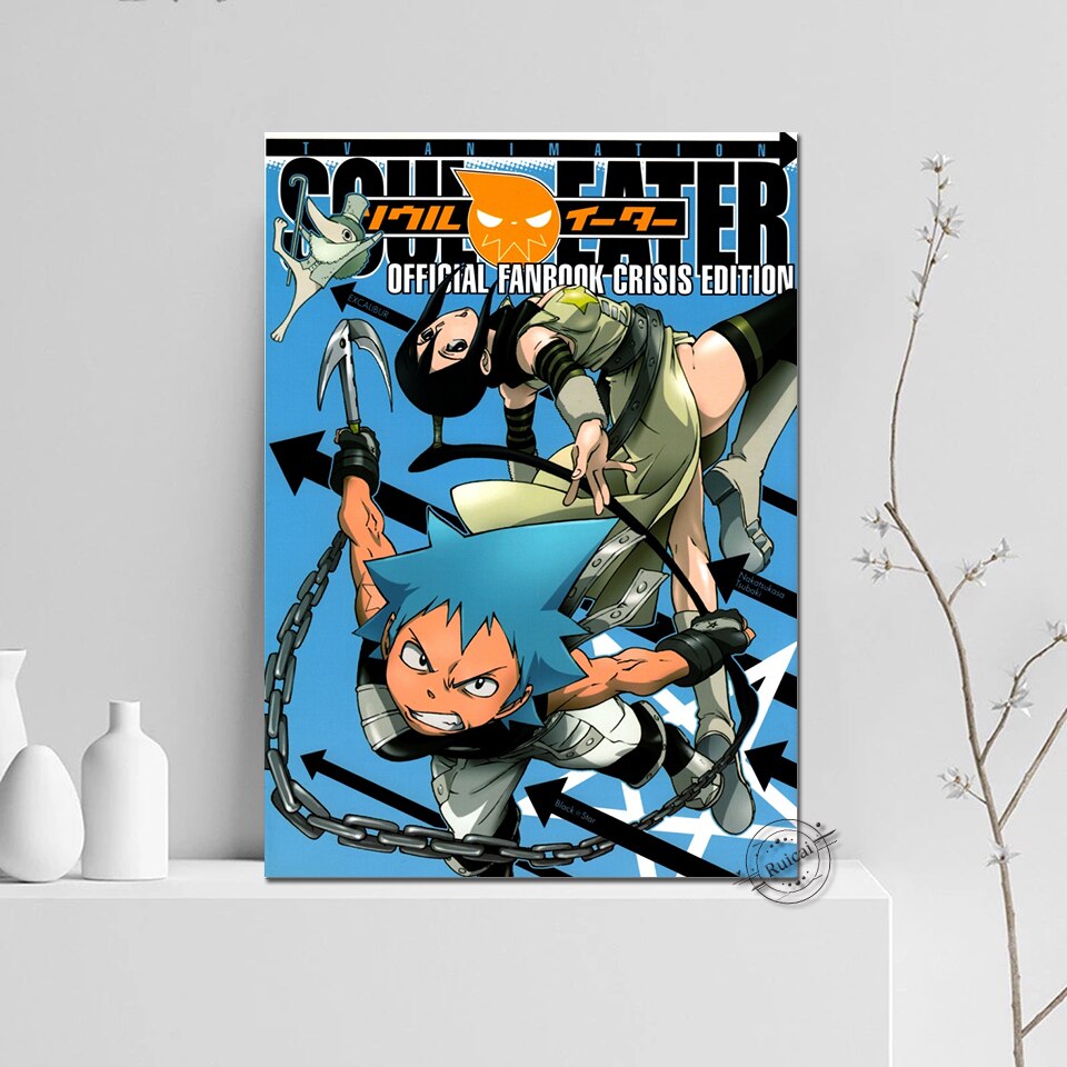 Soul Eater Anime Character Trending Wall Art