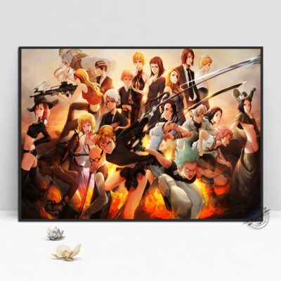 Soul Eater Classic Anime Decorative Wall Art