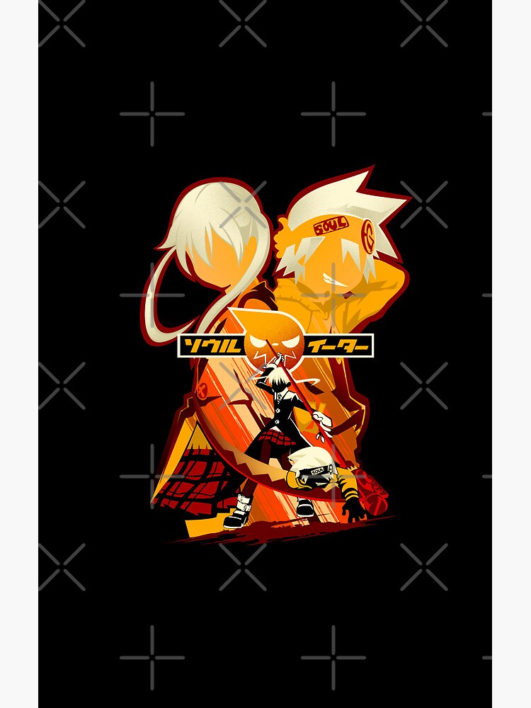 Soul Evans And Maka Albarn Partner Resonance Shower Curtain - Image 2