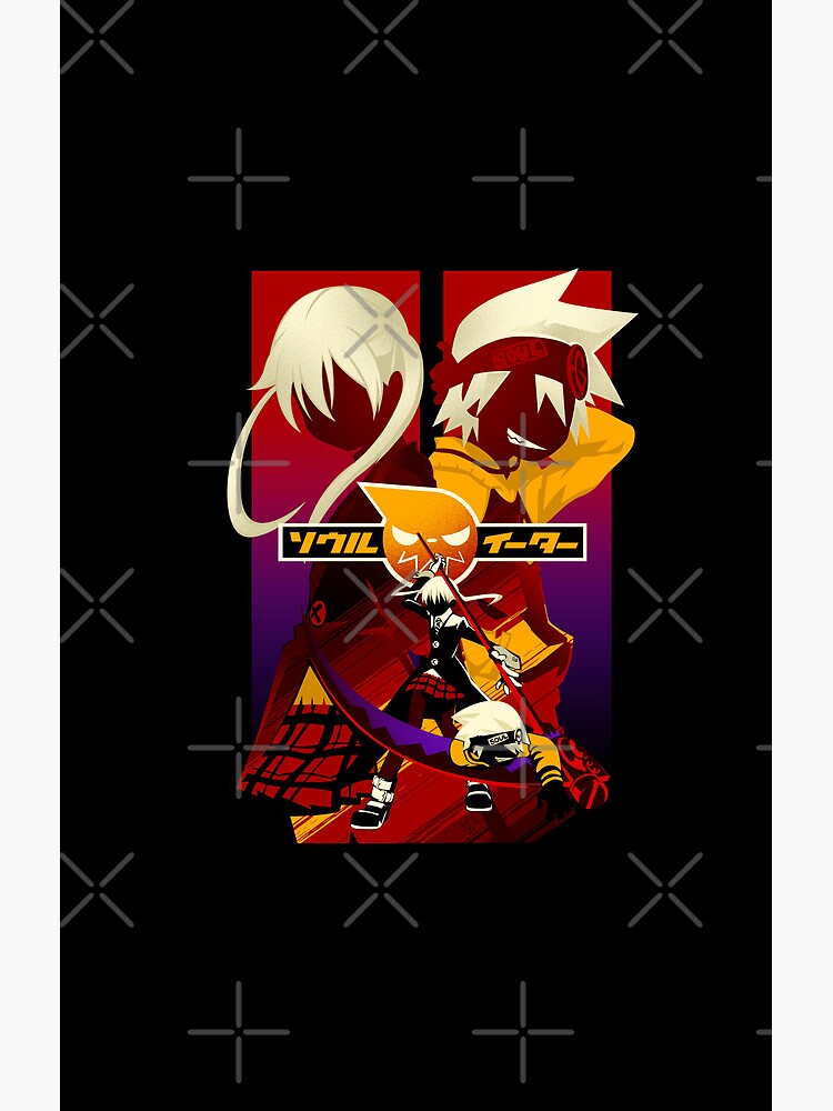Soul Evans And Maka Albarn Soul Resonance Shower Curtain - Image 2