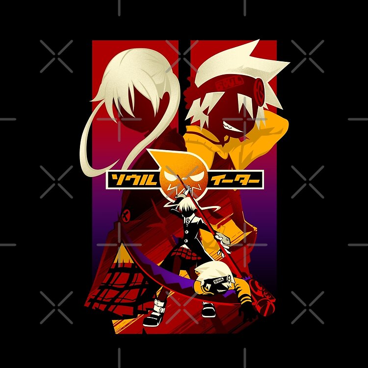 Soul Evans And Maka Albarn Soul Resonance Tote Bag - Image 2