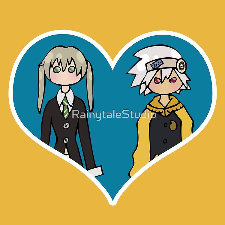 Maka Albarn And Soul Evans Chibi Duo Tote Bag - Image 2