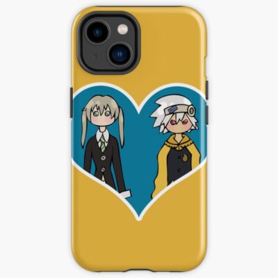 Maka Albarn And Soul Evans Chibi Duo Iphone Case