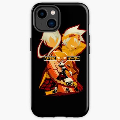 Soul Evans And Maka Albarn Partner Resonance Iphone Case