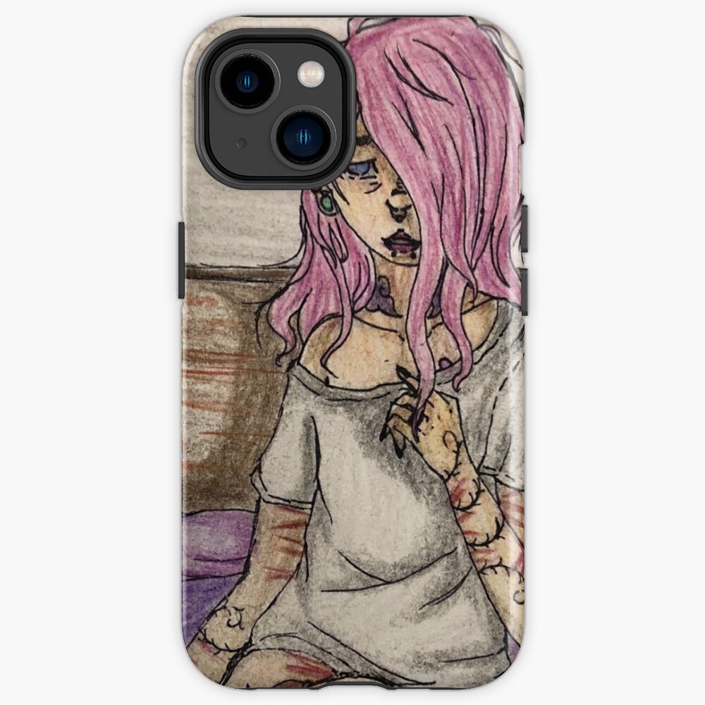 Crona Soul Eater Sleepy Dark Artwork Iphone Case