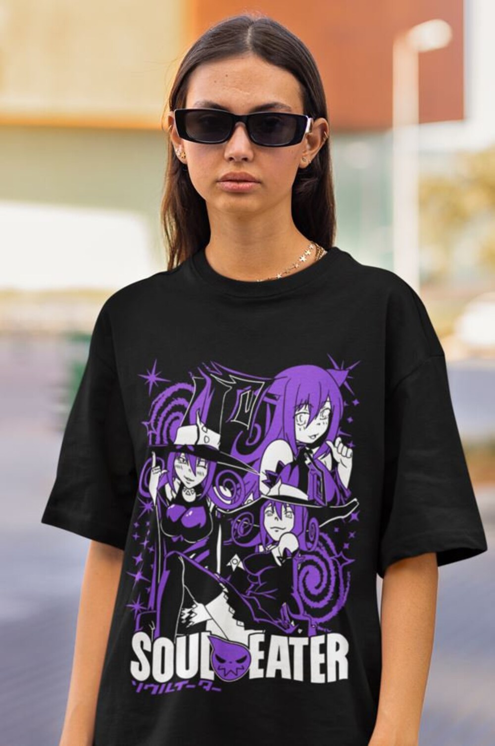 Soul Eater Death the Kid Retro T-shirt - Image 3