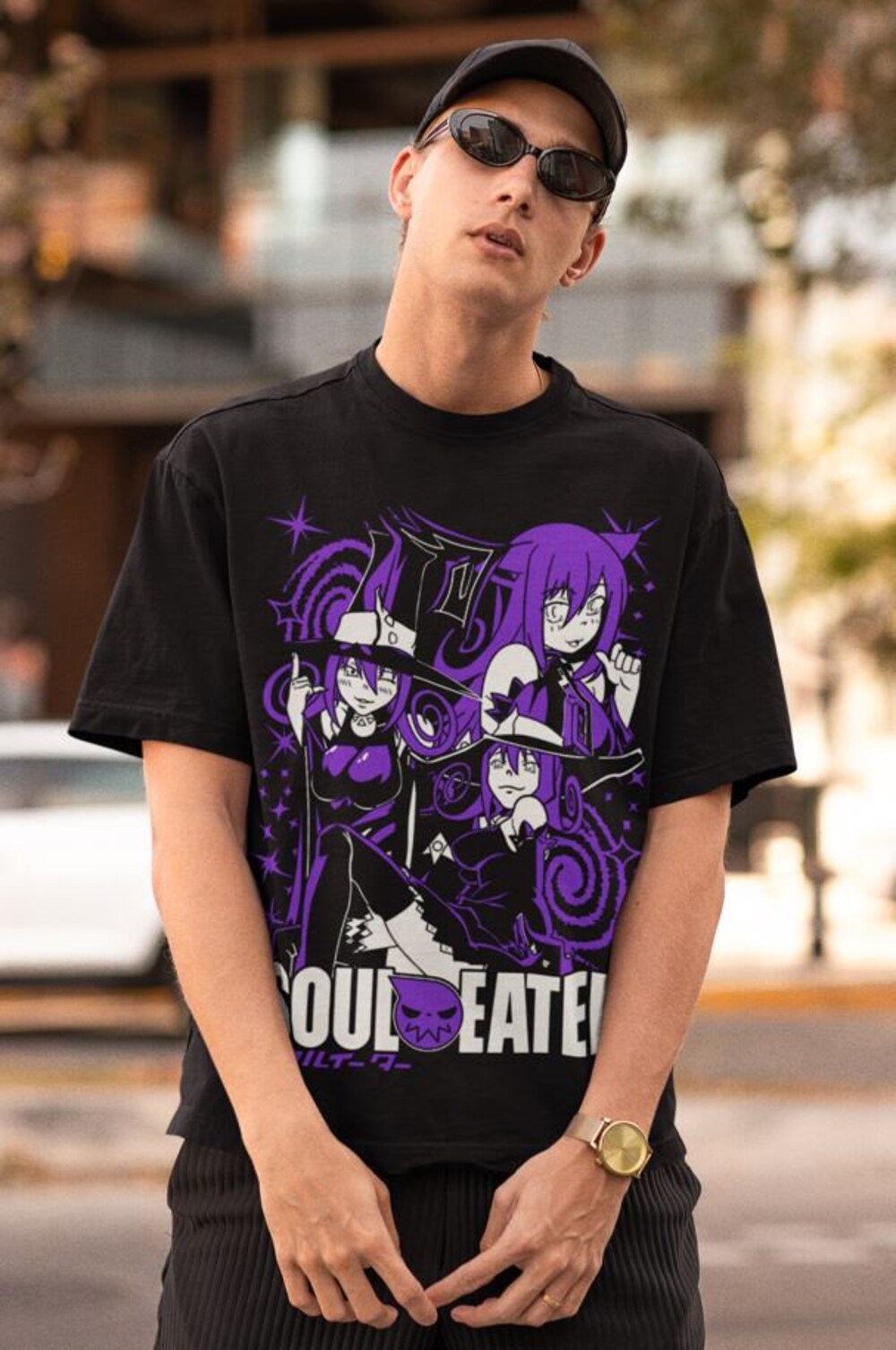 Soul Eater Death the Kid Retro T-shirt - Image 2
