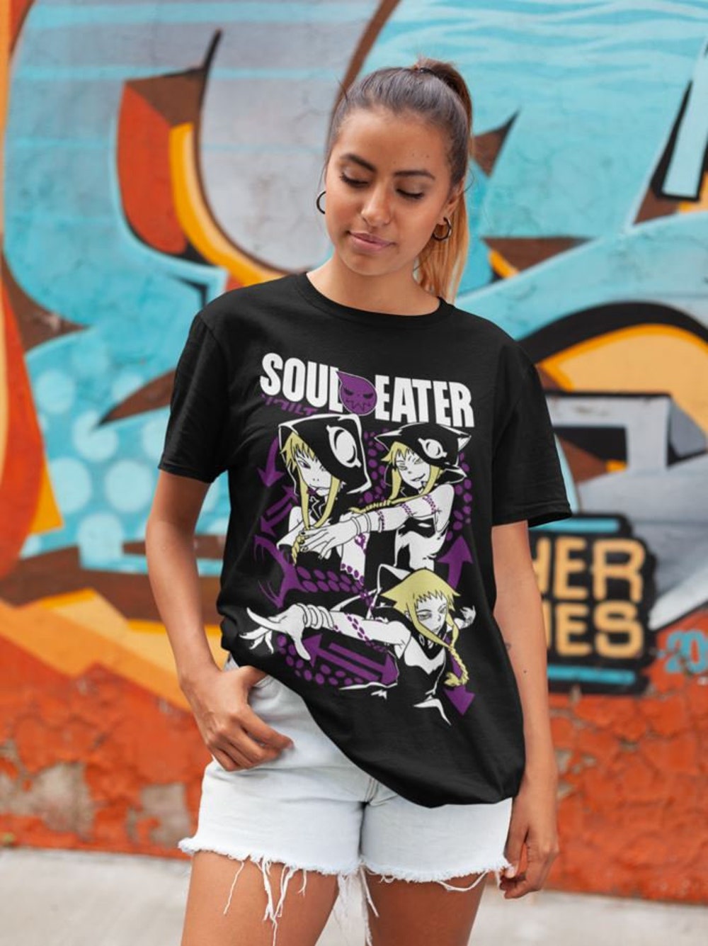 Soul Eater Mesuda T-Shirt - Image 4