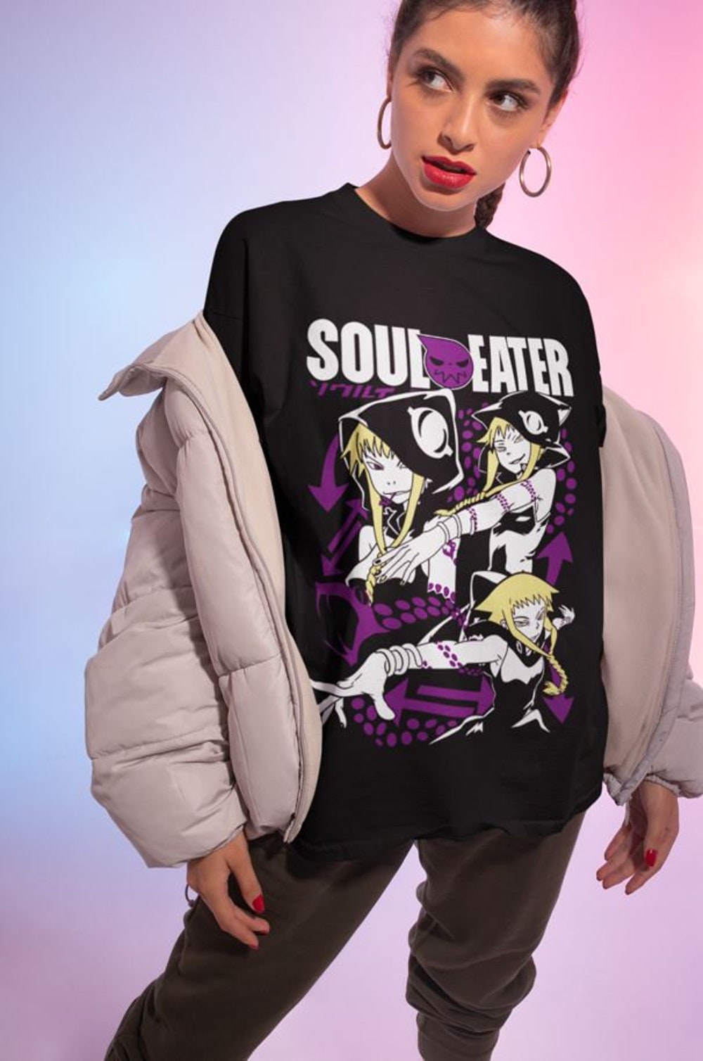 Soul Eater Mesuda T-Shirt - Image 2