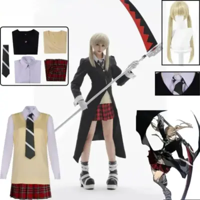 Soul Eater Maka Albarn Halloween Party Cosplay Costume