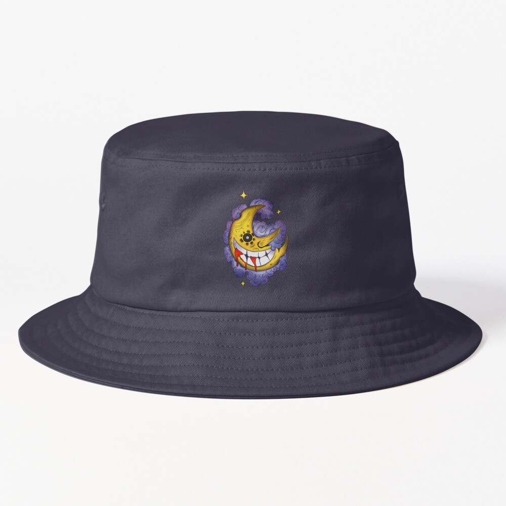 Scribble The Moon Bucket Hat