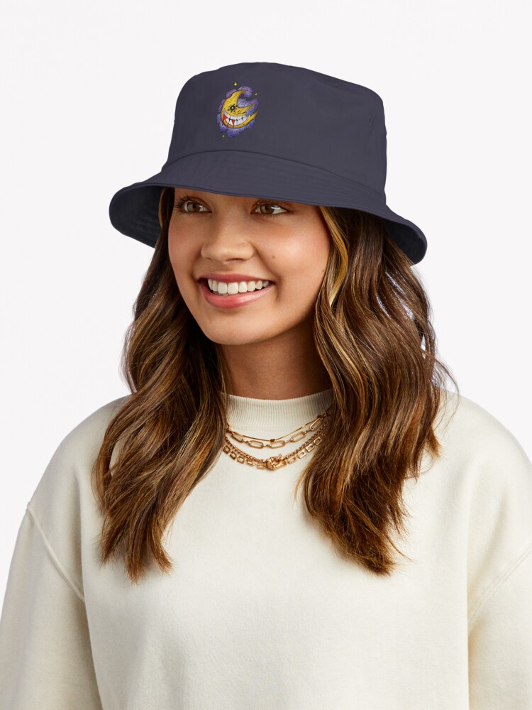 Scribble The Moon Bucket Hat - Image 2
