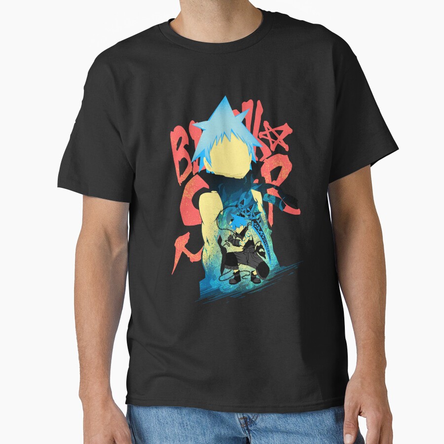 Black☆star Soul Eater Dynamic Graphic T-shirt