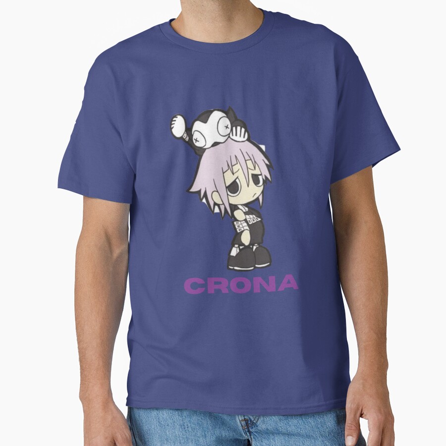 Crona Soul Eater Dark Aesthetic Minimalist T-shirt - Image 4