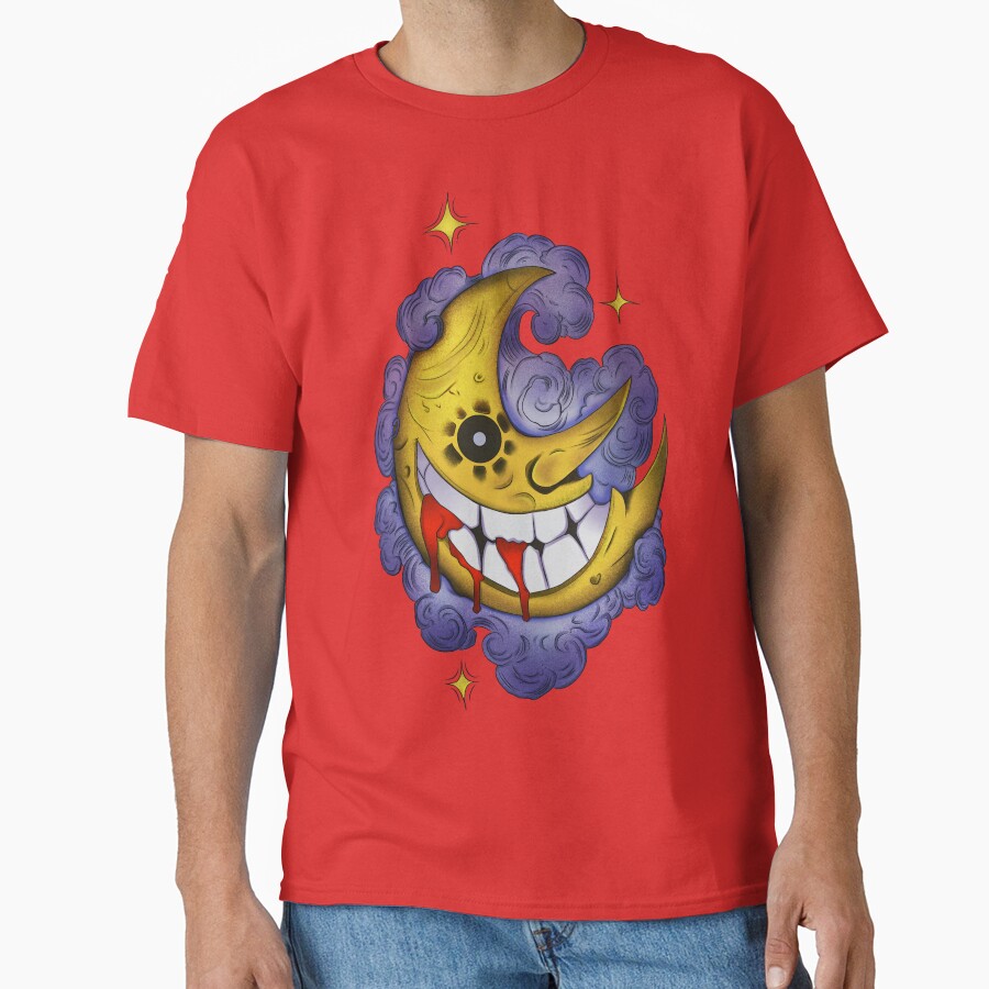 Soul Eater Strange Moon Doodle T-shirt - Image 5