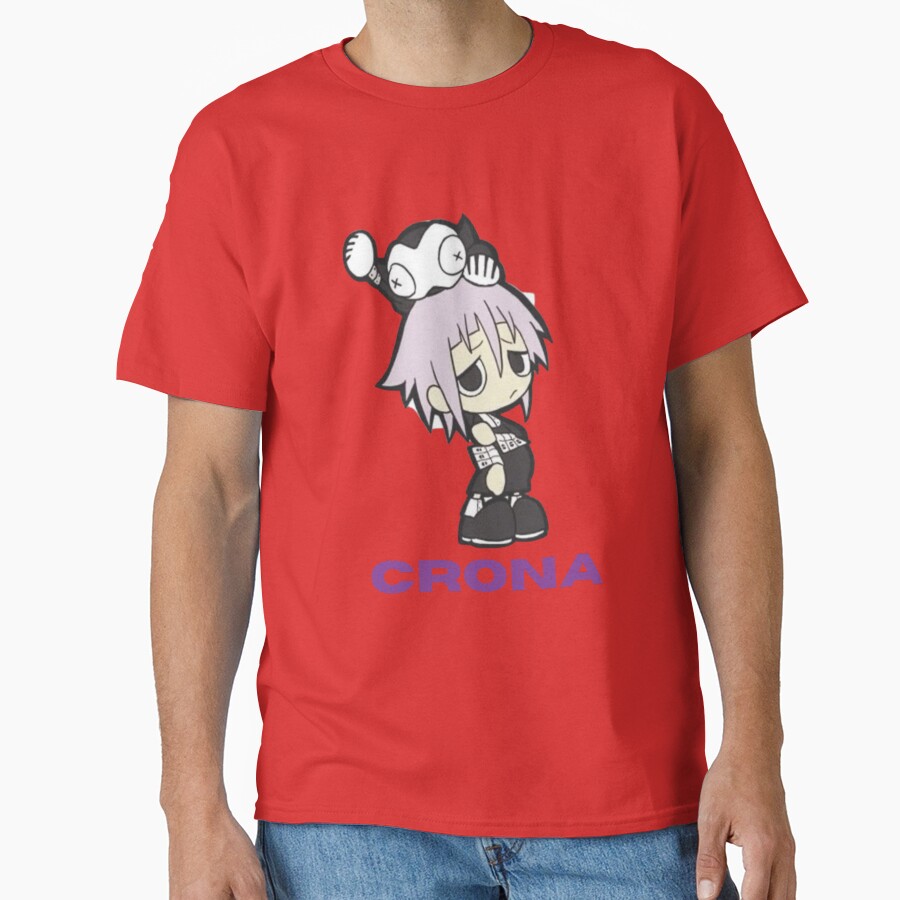 Crona Soul Eater Dark Aesthetic Minimalist T-shirt - Image 5