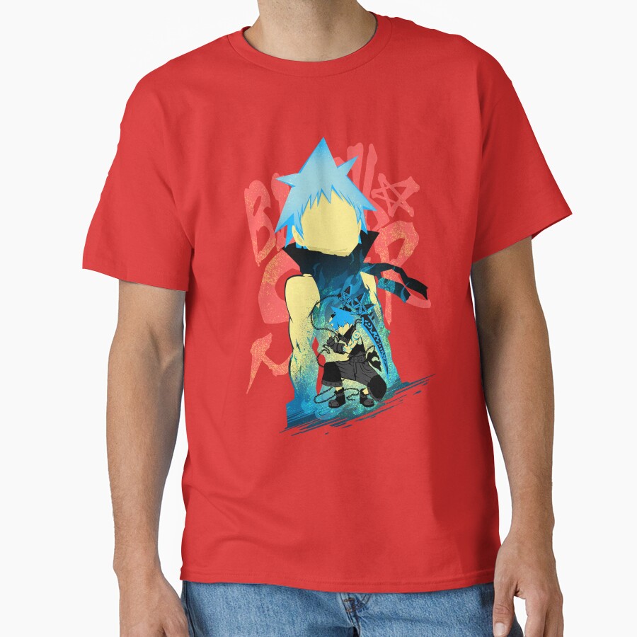 Black☆star Soul Eater Dynamic Graphic T-shirt - Image 5