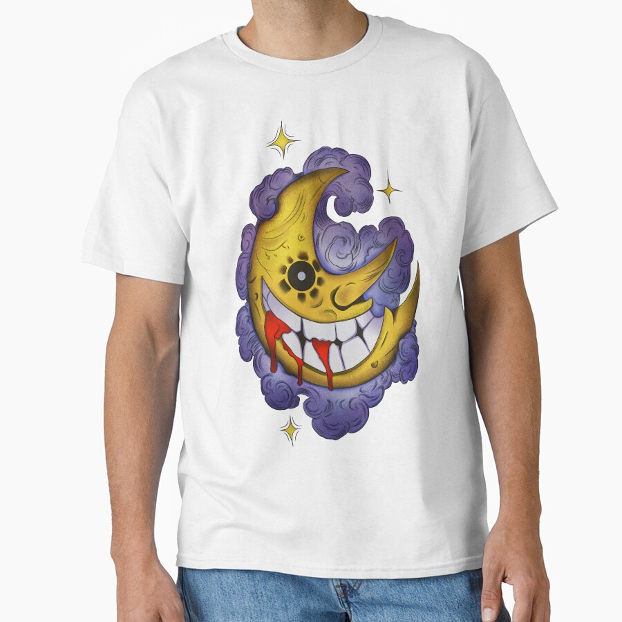 Soul Eater Strange Moon Doodle T-shirt