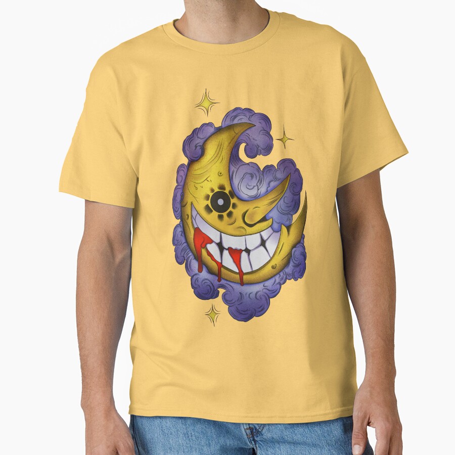 Soul Eater Strange Moon Doodle T-shirt - Image 6