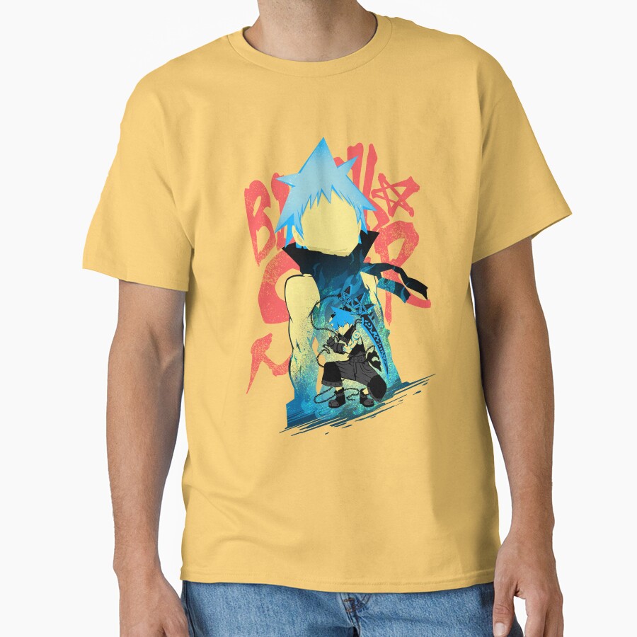 Black☆star Soul Eater Dynamic Graphic T-shirt - Image 6