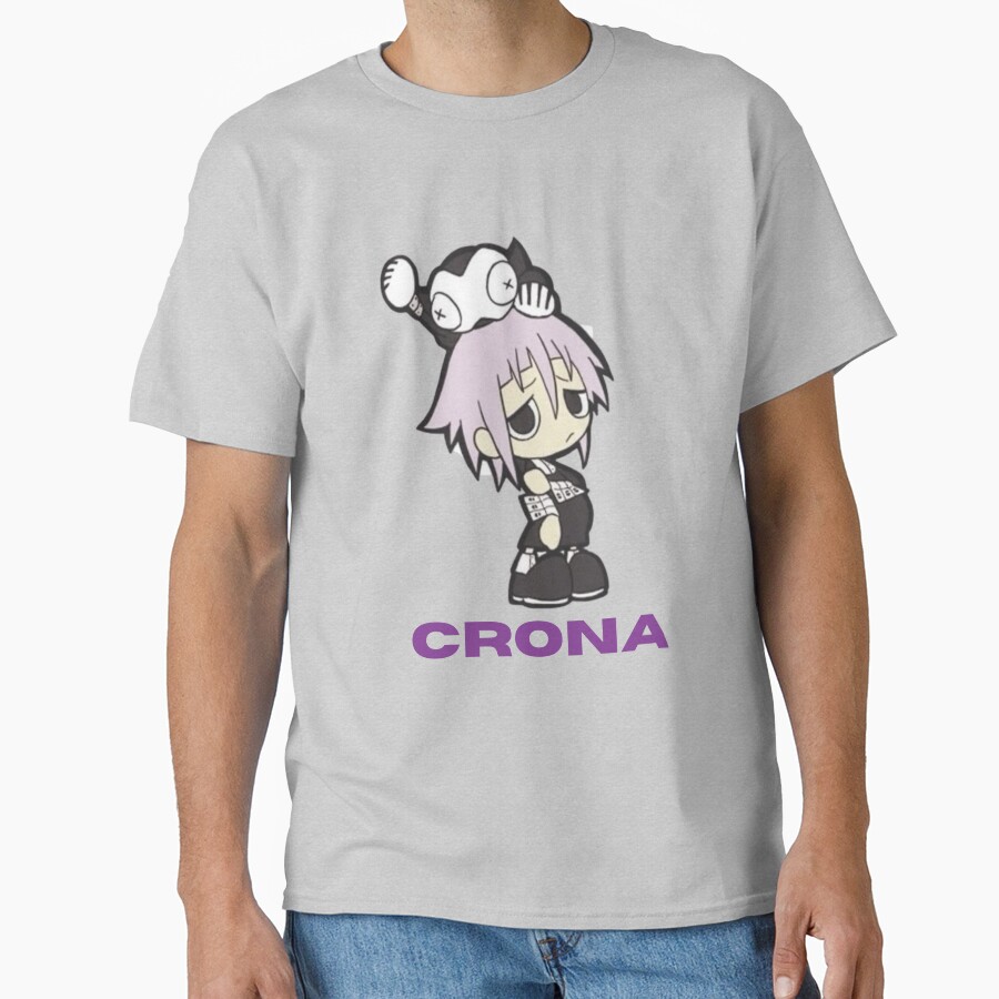 Crona Soul Eater Dark Aesthetic Minimalist T-shirt - Image 3