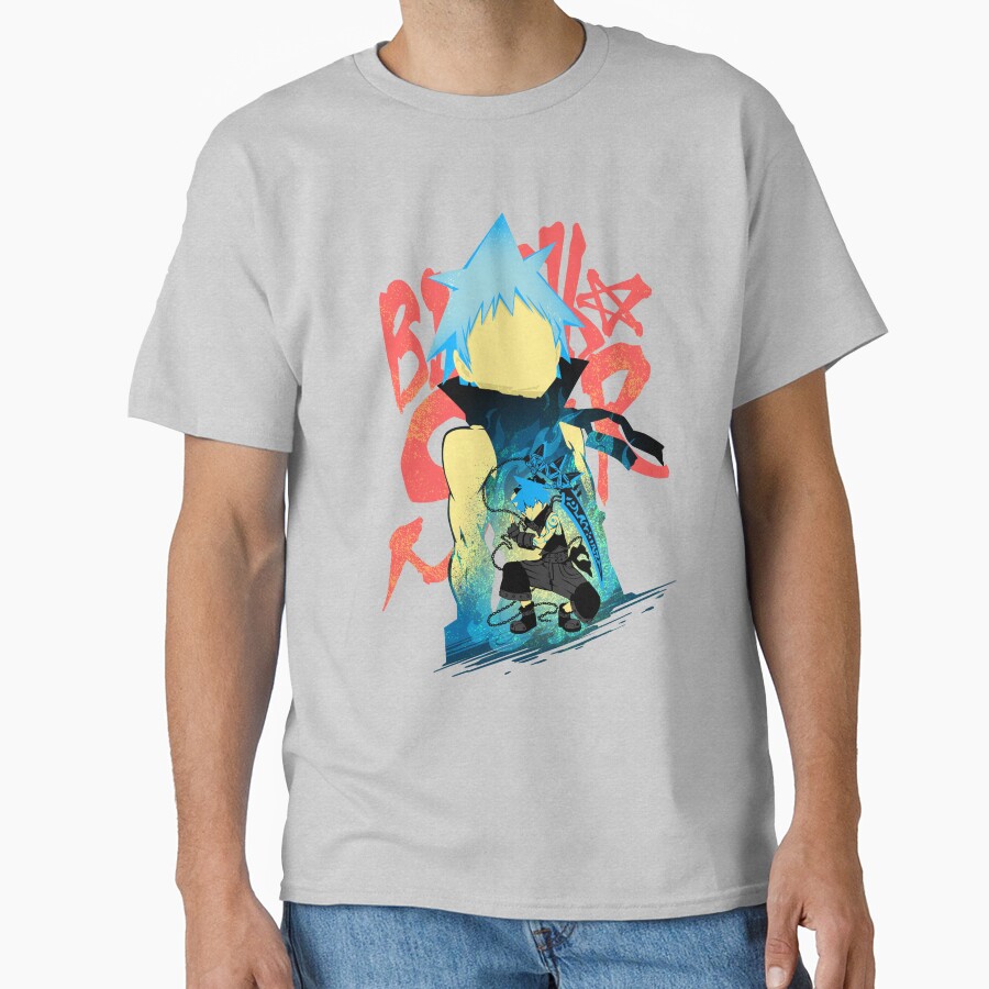 Black☆star Soul Eater Dynamic Graphic T-shirt - Image 3