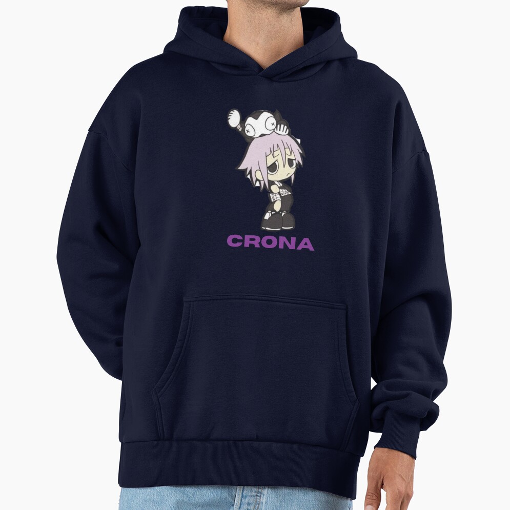 Crona Soul Eater Dark Aesthetic Minimalist Hoodie - Image 5